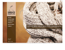 Tablet Screenshot of hirsch-natur.de